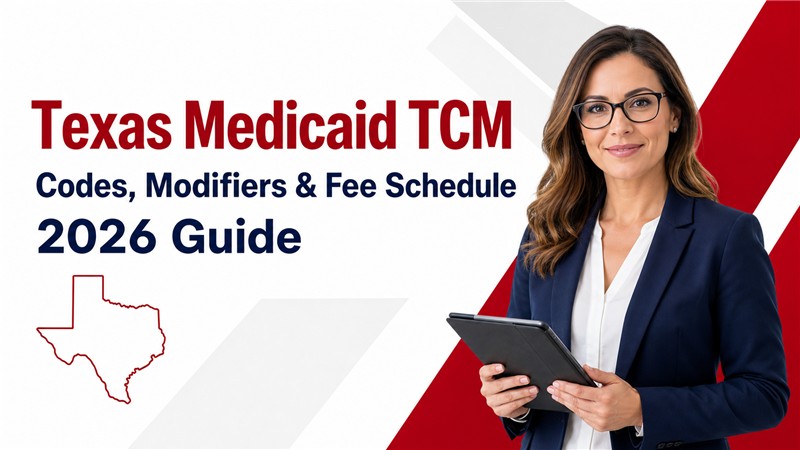 Texas Medicaid TCM codes, modifiers and fee schedule 2026 guide